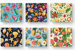 Summer Treasures Tumbler Wrap, 20oz Skinny Tumbler Wraps Product Image 2
