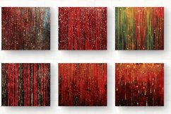 Christmas Dripping Glitter Tumbler Wrap, 20oz Skinny Tumbler Product Image 2