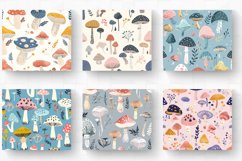 Pastel Garden Whimsical Mushroom Tumbler Wrap, 20oz Skinny T Product Image 2