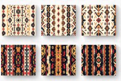 Boho Tribal Print Tumbler Wrap, 20oz Skinny Tumbler Wrap Product Image 2