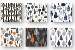 Nordic Trees Tumbler Wrap, 20oz Skinny Tumbler Wraps Product Image 2