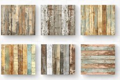 Shabby Wood Tumbler Wrap, 20oz Skinny Tumbler Wraps Product Image 2