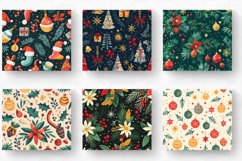 Merry and Bright Christmas Tumbler Wrap, 20oz Skinny Tumbler Product Image 2