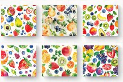 Watercolor Fruit Décor Tumbler Wrap, 20oz Skinny Tumbler Wra Product Image 2