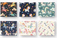 Baby Magical Unicorn Tumbler Wraps, 20oz Skinny Tumbler Wrap Product Image 2