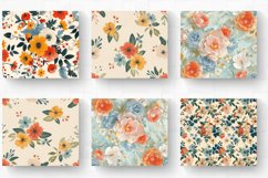 Bouquet Flower Cottage core Tumbler Wrap, 20oz Skinny Tumble Product Image 2