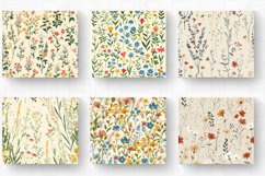 Romantic Retro Cottage core Wildflowers Tumbler Wrap, 20oz S Product Image 2