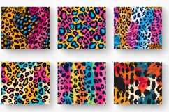 Colorful Leopard Print Tumbler Wraps, 20oz Skinny Tumbler Wr Product Image 2