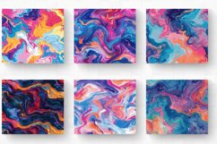 Colorful Marble Tumbler Wrap, 20oz Skinny Tumbler Wrap Product Image 2