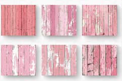 Pink Wooden Shabby Chic Tumbler Wrap, 20oz Skinny Tumbler Wr Product Image 2