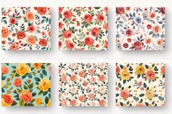 Cute Boho Roses Tumbler Wrap, 20oz Skinny Tumbler Wrap Product Image 2