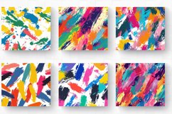 Colorful Paint Smudges Tumbler Wrap, 20oz Skinny Tumbler Wra Product Image 2