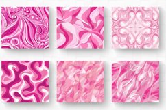 Pink Abstract Tumbler Wrap, 20oz Skinny Tumbler Wraps Product Image 2