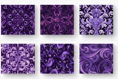 Purple Harmony Tumbler Wrap, 20oz Skinny Tumbler Wraps Product Image 2