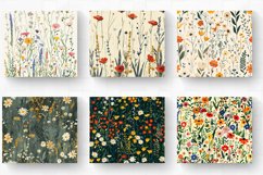 Urban Wildflowers Cottage core Garden Tumbler Wrap, 20oz Ski Product Image 2