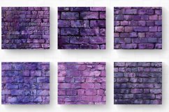 Purple Brick Tumbler Wrap, 20oz Skinny Tumbler Wraps Product Image 2