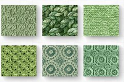 Soft Green Crochet Fabric Tumbler Wrap, 20oz Skinny Tumbler Product Image 2