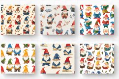 Student Gnomes Tumbler Wraps, 20oz Skinny Tumbler Wrap Product Image 2