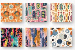 Abstract Boho Tumbler Wrap, 20oz Skinny Tumbler Wrap Product Image 2