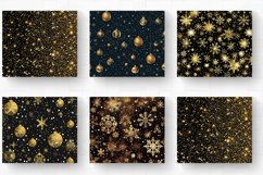 Golden Glitter Christmas Tumbler Wrap, 20oz Skinny Tumbler W Product Image 2