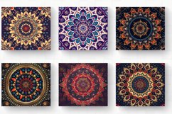 Abstract Boho Festive Mandala Tumbler Wrap, 20oz Skinny Tumb Product Image 2