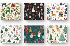 Whimsical Christmas Tumbler Wrap, 20oz Skinny Tumbler Wraps Product Image 2