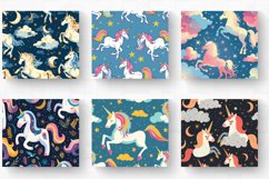 Magical Unicorn Tumbler Wraps, 20oz Skinny Tumbler Wrap Product Image 2