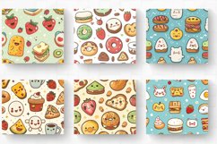 Kawaii Breakfast Tumbler Wrap, 20oz Skinny Tumbler Wraps Product Image 2