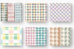 Pastel Farmhouse Gingham Tumbler Wrap, 20oz Skinny Tumbler W Product Image 2