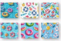 Pool Party Tumbler Wrap, 20oz Skinny Tumbler Wraps Product Image 2