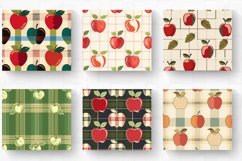 Apple plaid Tumbler Wrap, 20oz Skinny Tumbler Wraps Product Image 2