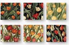 Tulips Flowers Tumbler Wrap, 20oz Skinny Tumbler Wraps Product Image 2