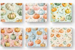 Pastel Pumpkins Tumbler Wrap, 20oz Skinny Tumbler Wraps Product Image 2