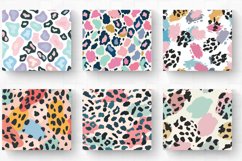 Pastel Leopard Print Tumbler Wraps, 20oz Skinny Tumbler Wrap Product Image 2