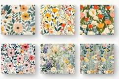 Delicate Flowers Garden Tumbler Wrap, 20oz Skinny Tumbler Wr Product Image 2