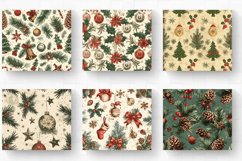 Vintage Christmas Tumbler Wrap, 20oz Skinny Tumbler Wraps Product Image 2