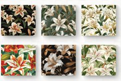 Regal Lily Flowers Tumbler Wrap, 20oz Skinny Tumbler Wrap Product Image 2