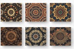 Earthy Mandala Tumbler Wrap, 20oz Skinny Tumbler Wraps Product Image 2