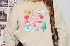 Medical Christmas Sublimation,Christmas Png Product Image 2