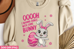 Oooh bunny bunny, PNG, Gnome St Patricks Day Sublimatio Product Image 2