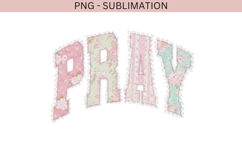 Pray cottage core png design for T-shirts Product Image 2