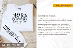 Dad Jokes Galore SVG - Father's Day Sleeve T shirt Design Product Image 2