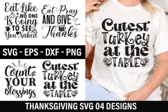 Thanksgiving SVG Design - Eat Like No One is Going to See Product Image 1