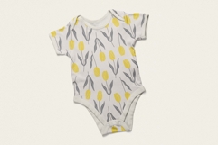 Yellow Tulip Seamless Pattern Product Image 2