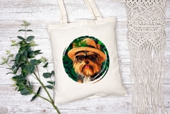 Summer Yorkshire Terrier Dog PNG, Yorkshire Terrier Print Product Image 2