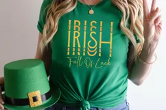 Irish full of luck SVG, Retro St. Patrick's Day Svg Product Image 2