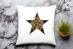 Tribal Star Ornament Clipart Sublimation PNG Product Image 3