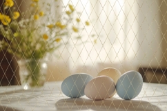 Easter Mockup Backgrounds, Easter Eggs Backgrounds Product Image 2