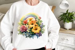 St Patrick Day Flowers Clipart Product Image 1