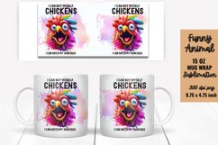 Funny Animal Quotes Mug Wrap Sublimation Product Image 1